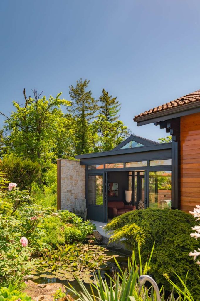 Extension habitat - veranda-salon-canape-puits-de-lumiere-Metzger-Nancy