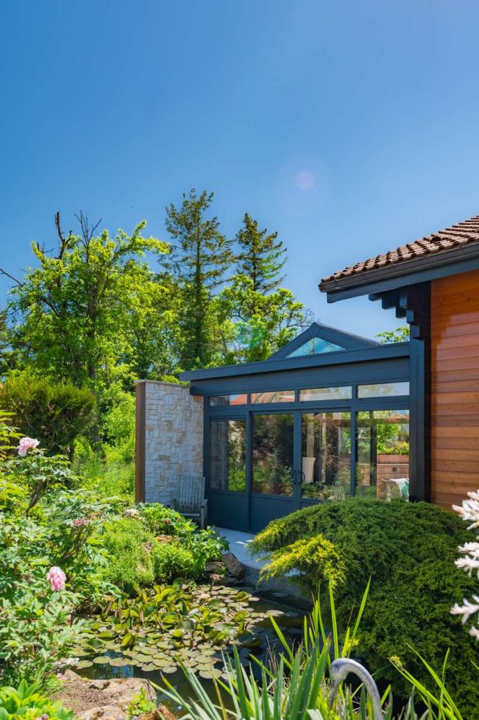 Extension habitat - veranda-salon-canape-puits-de-lumiere-Metzger-Nancy
