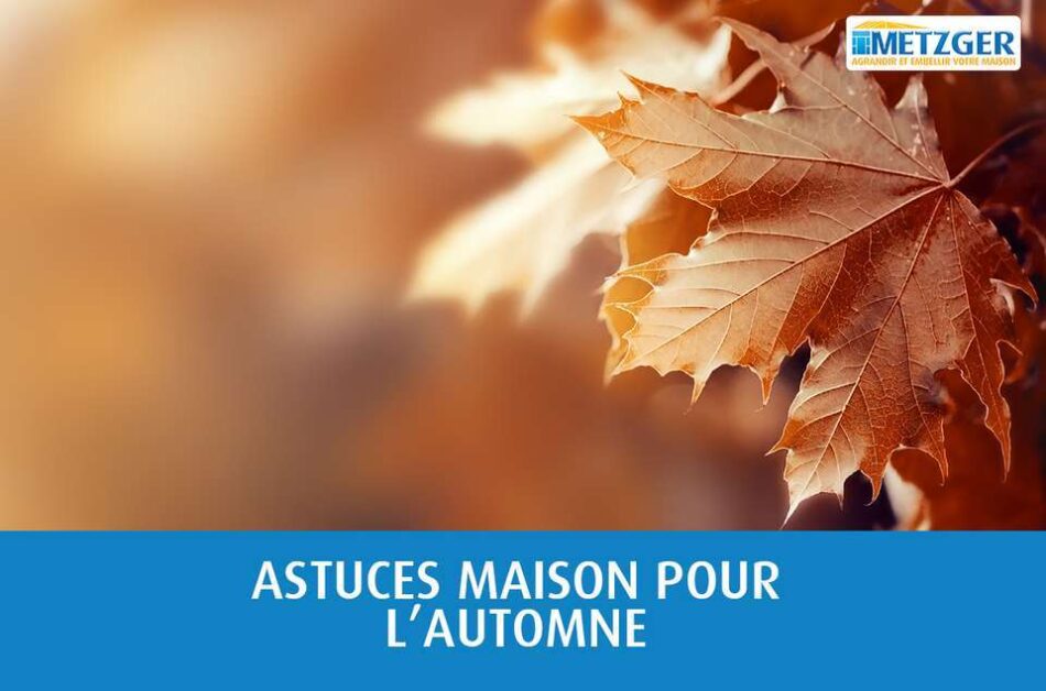 Astuces maison pour l’automne