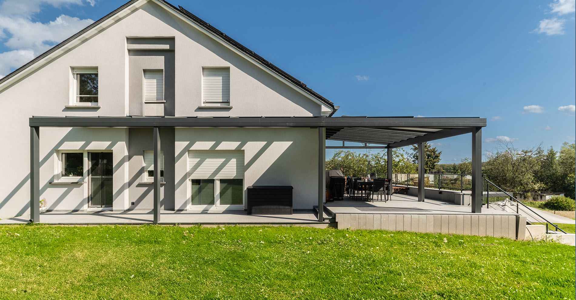 pergola traditionnelle angle sur mesure coulissant clariss metzger ()