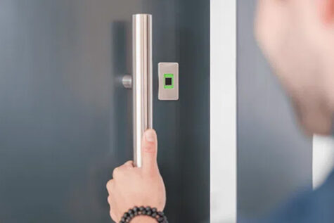 poignee ekey porte metzger connectee intelligent
