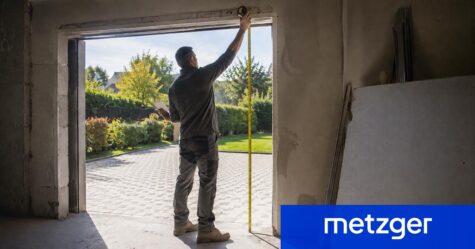 visite technique et prise de cotes porte de garage sur mesure Metz Nancy